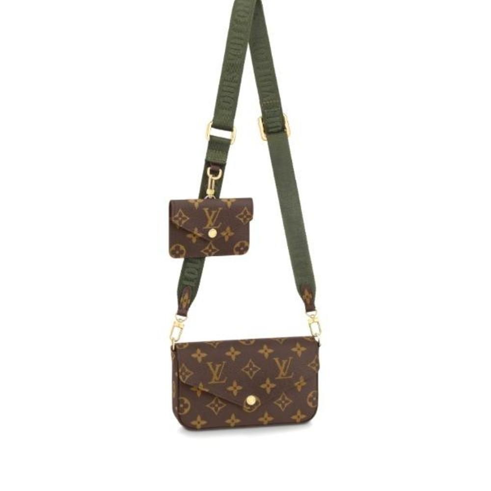 Louis Vuitton Shoulder Bag Multi Pochette Felicie Monogram Brown
